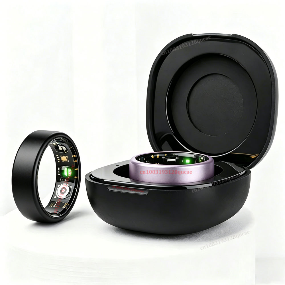 Daith Heart Ring - R10 Smart Ring with Charging Case