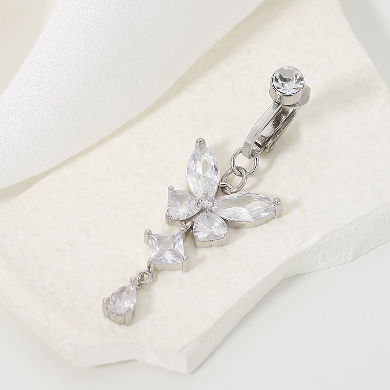 Body Jewelry Wholesale - Clip On Fake Navel Belly Button