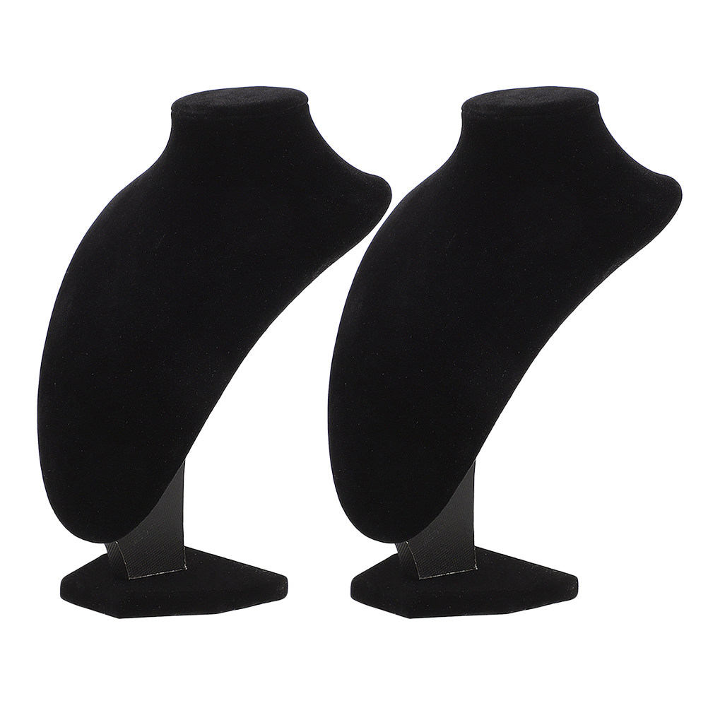 2Pcs Necklace Display Stand St - Body Jewelry Holder ulasan dan harga