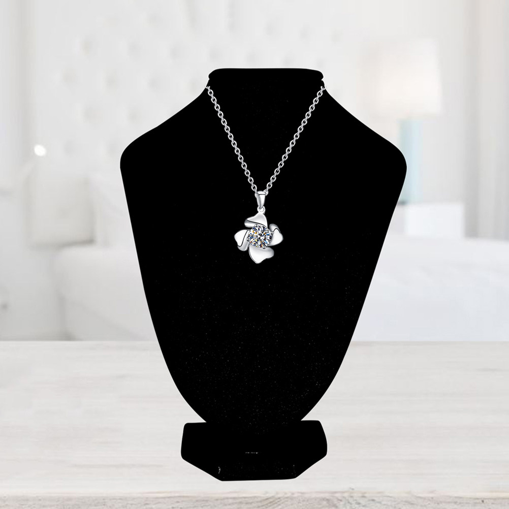 2Pcs Necklace Display Stand St - Body Jewelry Holder ulasan dan harga