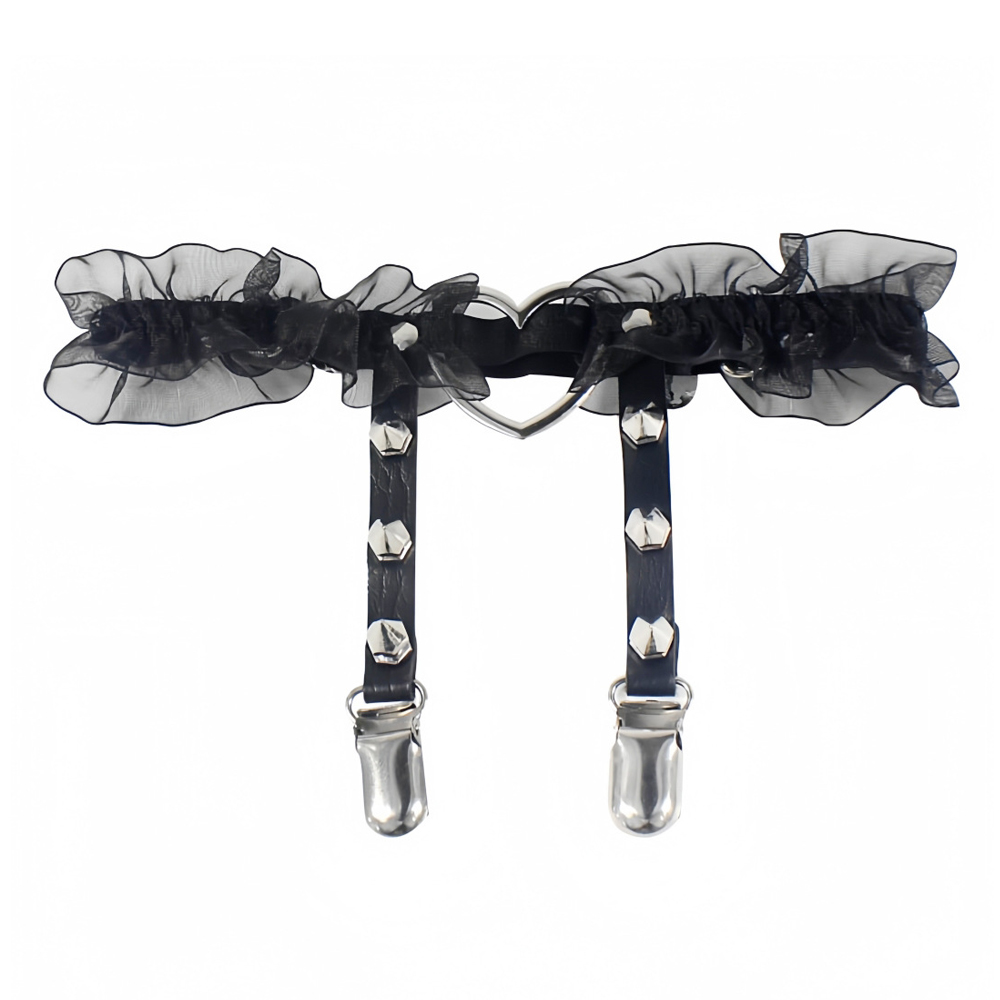 Punk peach heart garter belt P - Body Jewelry Rings ulasan dan harga