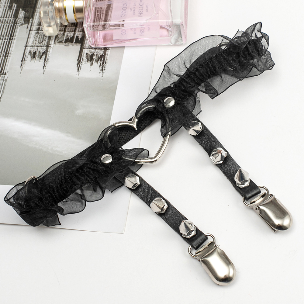 Punk peach heart garter belt P - Body Jewelry Rings ulasan dan harga