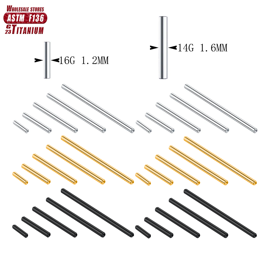 Wholesale ASTM F136 Implant Gr - Body Jewelry Internally Threaded ulasan dan harga