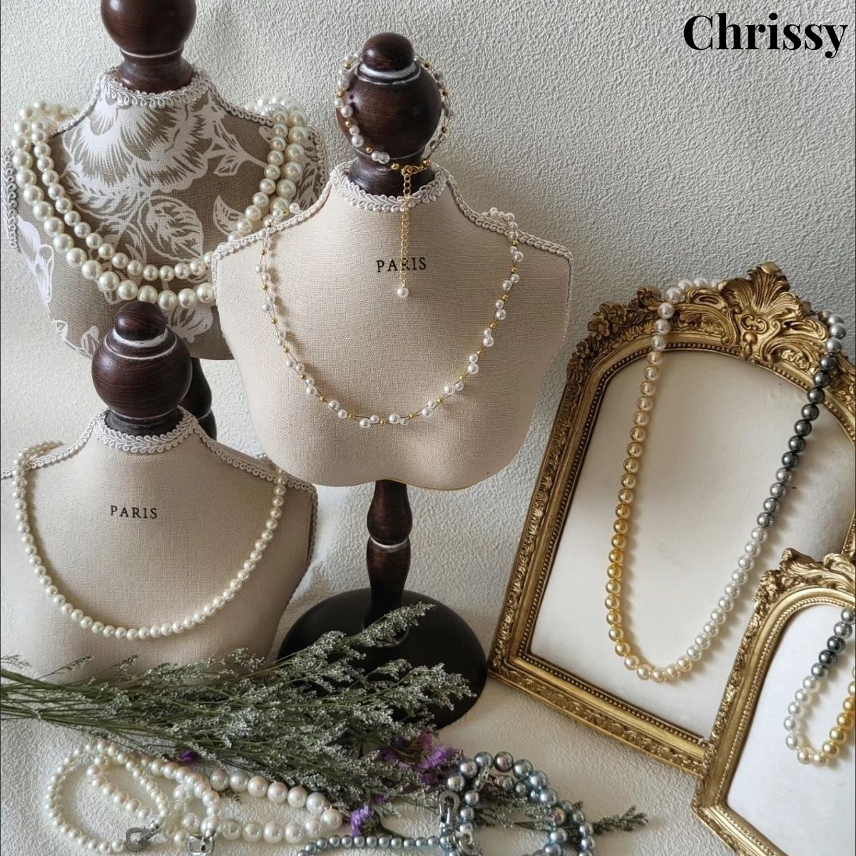 Necklace Chain Bust Jewelry Ho - Body Jewelry Holder ulasan dan harga