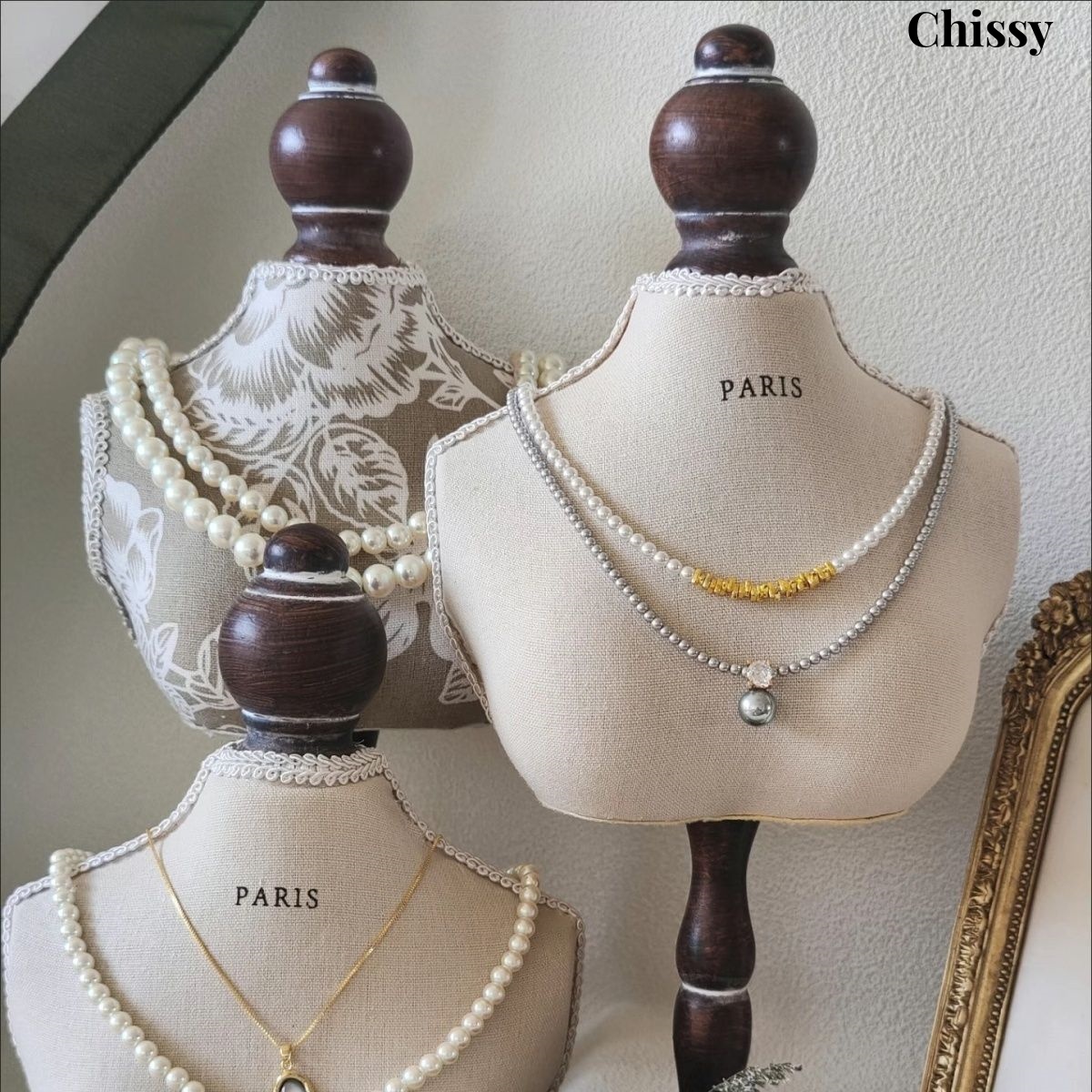 Necklace Chain Bust Jewelry Ho - Body Jewelry Holder ulasan dan harga