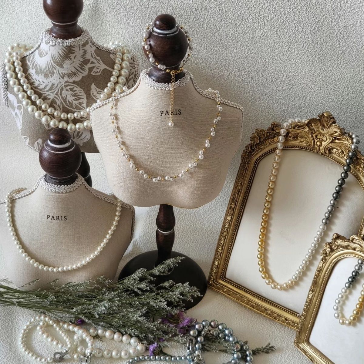 Necklace Chain Bust Jewelry Ho - Body Jewelry Holder ulasan dan harga
