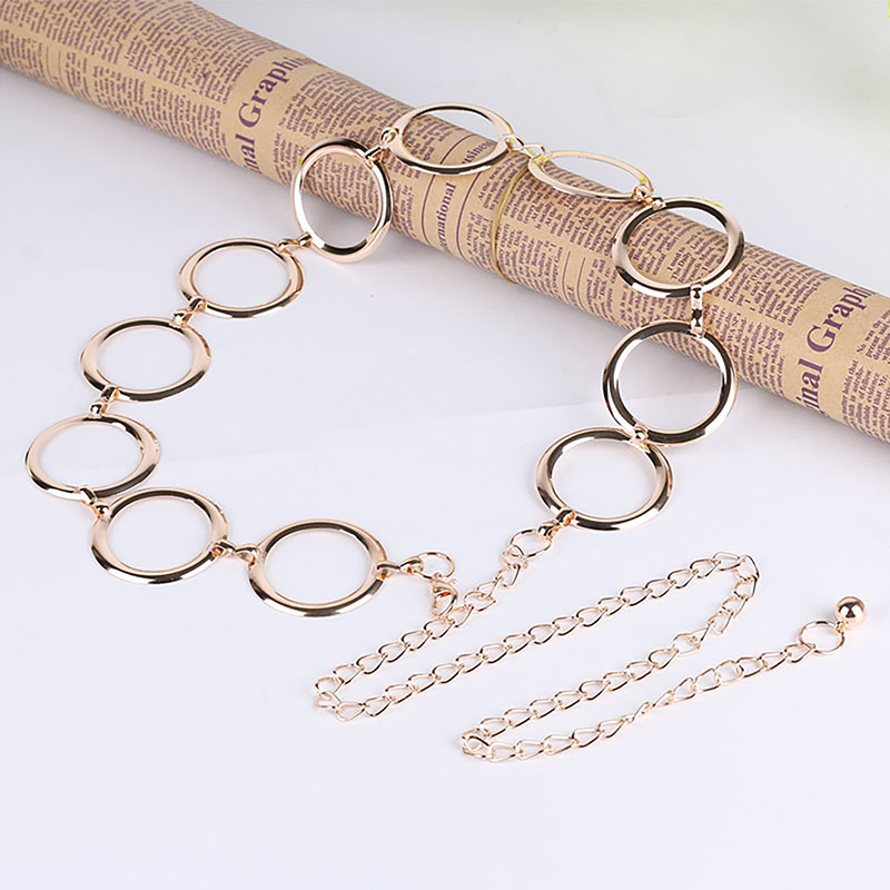Luxury Fashion Women Metal Cha - Body Jewelry Rings ulasan dan harga