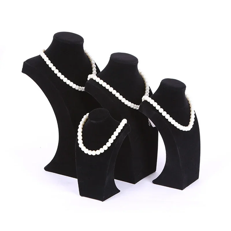 Velvet Portrait Necklace Displ - Body Jewelry Holder ulasan dan harga
