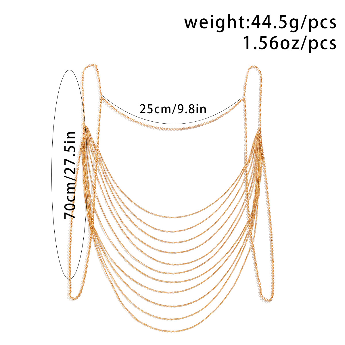 Classic Multi layered Tassel B - Body Jewelry In Bulk ulasan dan harga