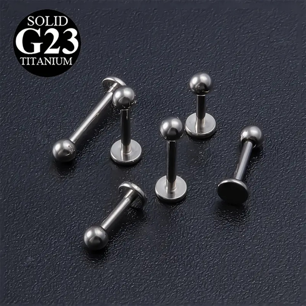 10pcs G23 Titanium Internally  - Body Jewelry Internally Threaded ulasan dan harga