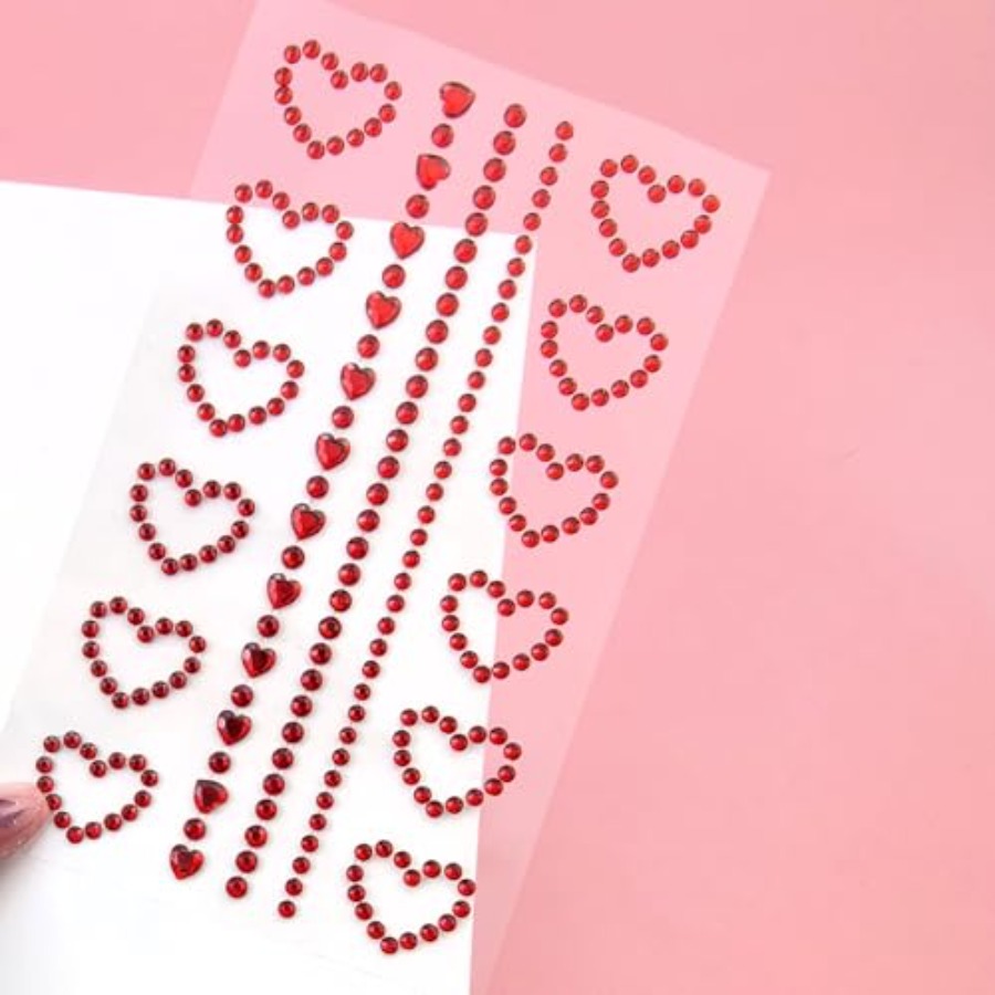 Valentine's Day Face Jewelry B - Body Jewelry Tattoo ulasan dan harga