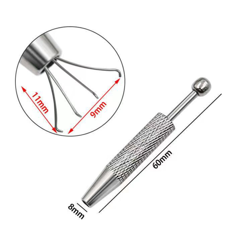 Mini 4 Claws Jewelry Beads Twe - Body Jewelry Holder ulasan dan harga