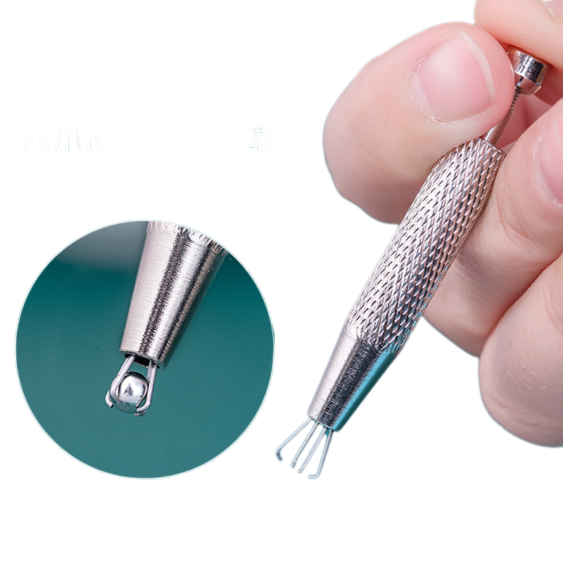 Mini 4 Claws Jewelry Beads Twe - Body Jewelry Holder ulasan dan harga