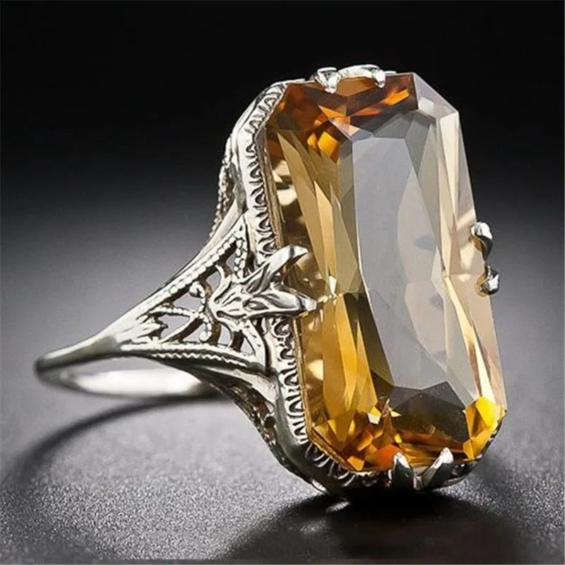 Citrine hollowed-out Carved S9 - Body Jewelry Wholesale ulasan dan harga
