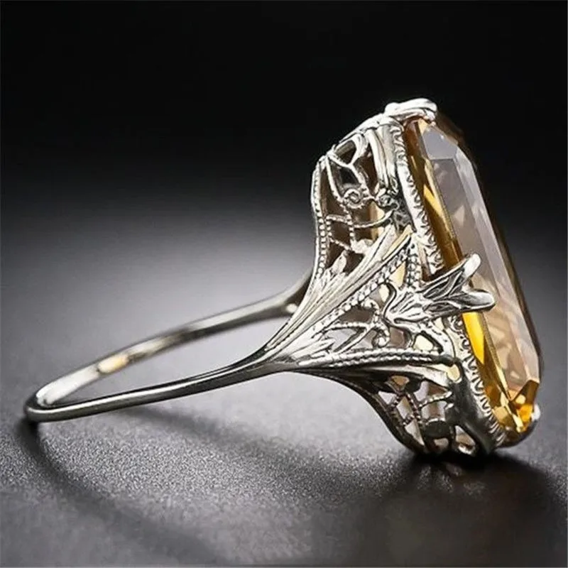 Citrine hollowed-out Carved S9 - Body Jewelry Wholesale ulasan dan harga
