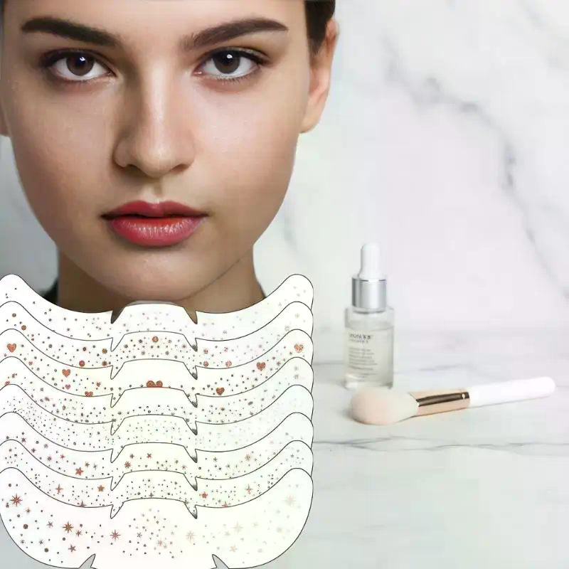 Hot Rose Gold Freckles Tempora - Body Jewelry Tattoo ulasan dan harga