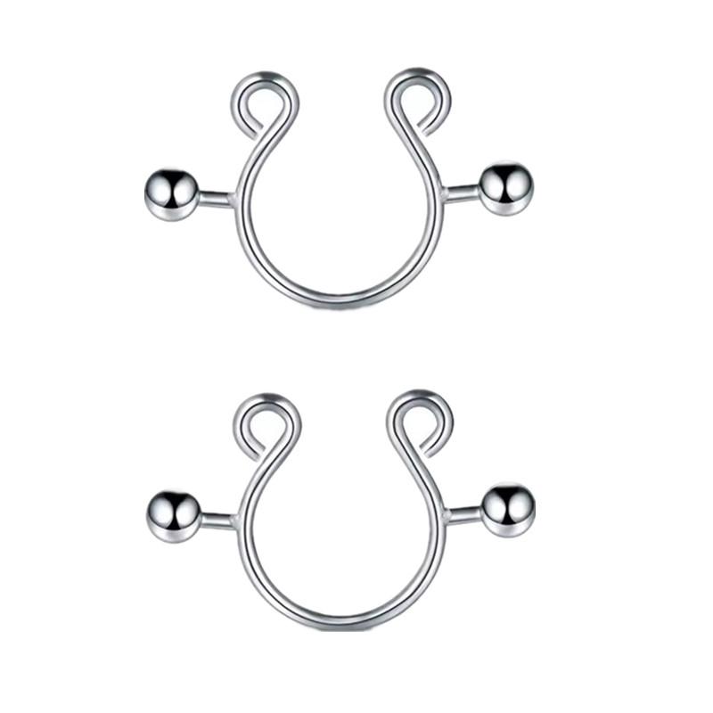 【SA】2Pcs Stainless Steel Nippl - Body Jewelry Wholesale ulasan dan harga