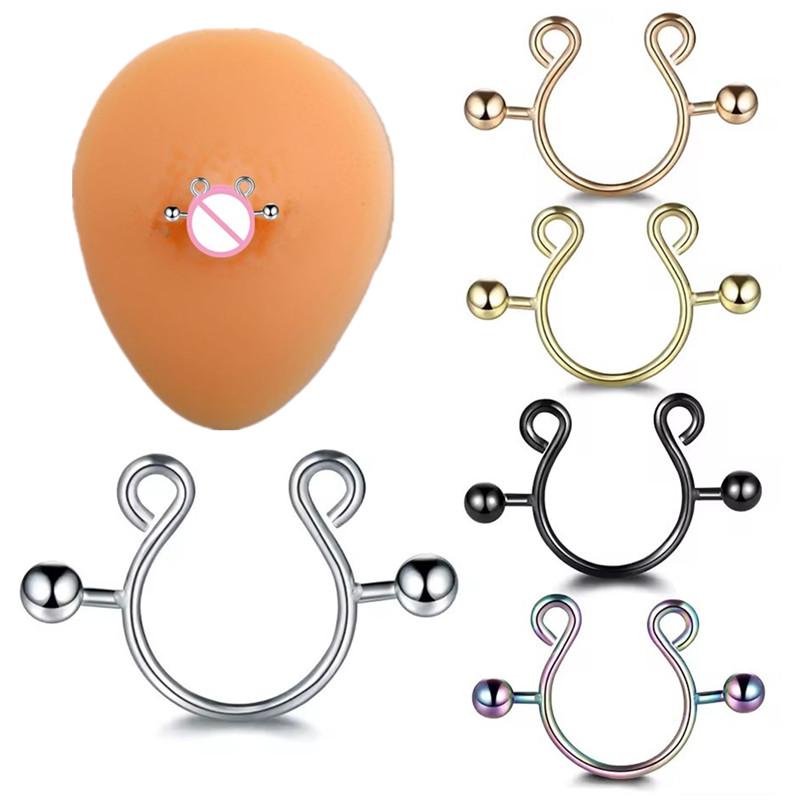 【SA】2Pcs Stainless Steel Nippl - Body Jewelry Wholesale ulasan dan harga