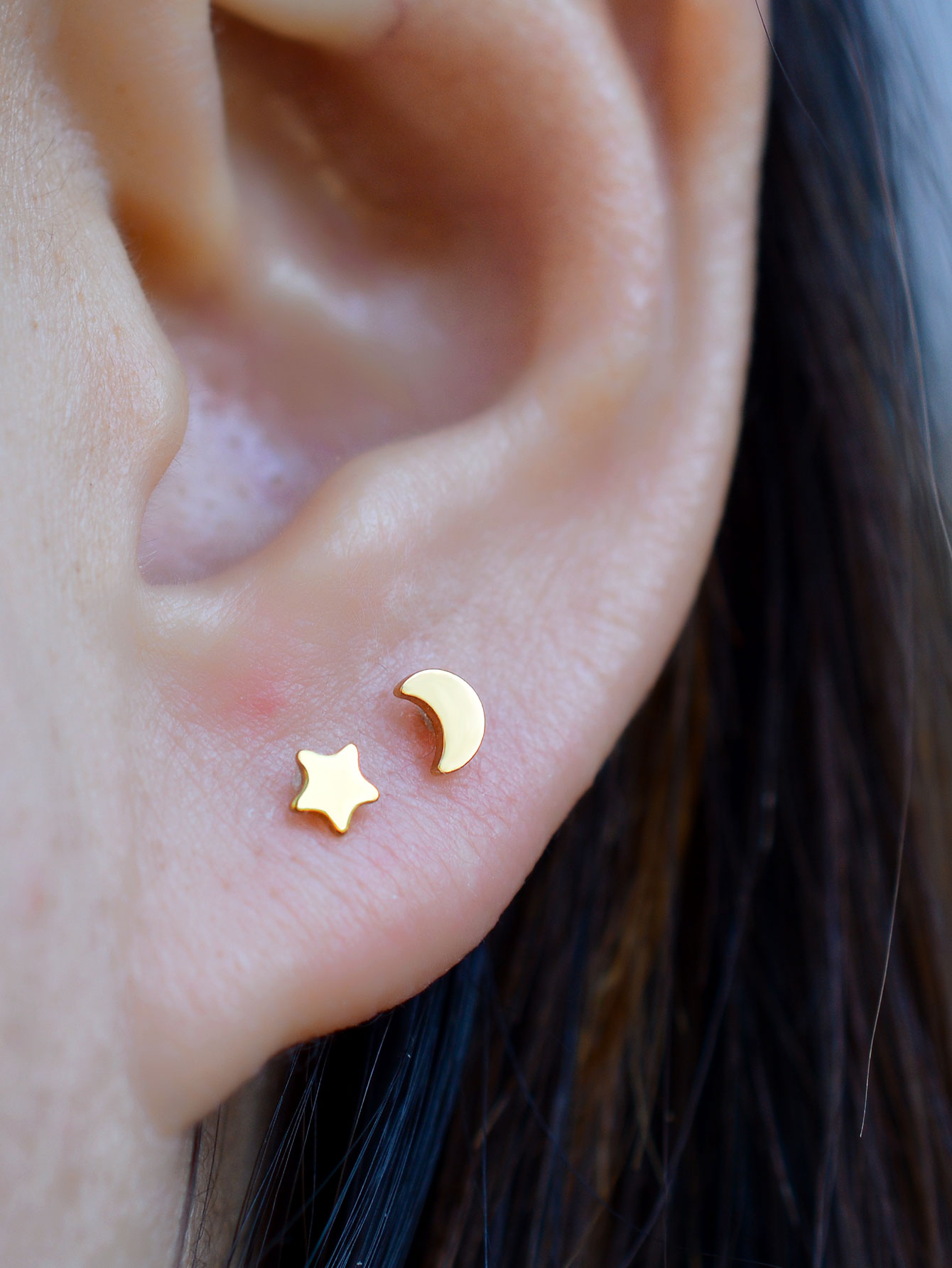 16G Piercing Titanium Steel In - Body Jewelry Internally Threaded ulasan dan harga