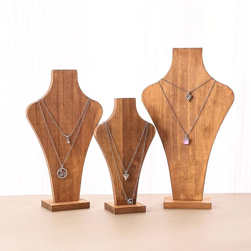 Walnut Wood Detachable Mannequ - Body Jewelry Holder ulasan dan harga
