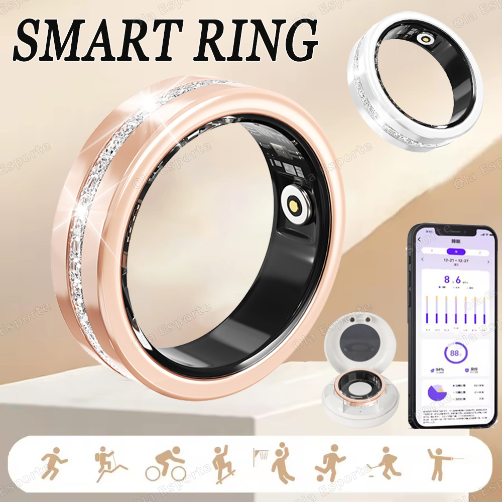 2026 New Smart Ring Lady Heart - Daith Heart Ring ulasan dan harga