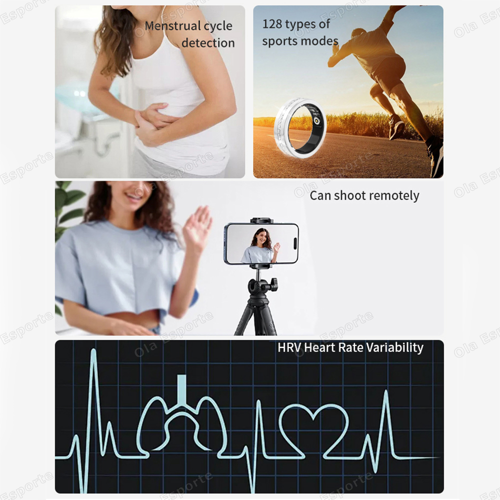 2026 New Smart Ring Lady Heart - Daith Heart Ring ulasan dan harga