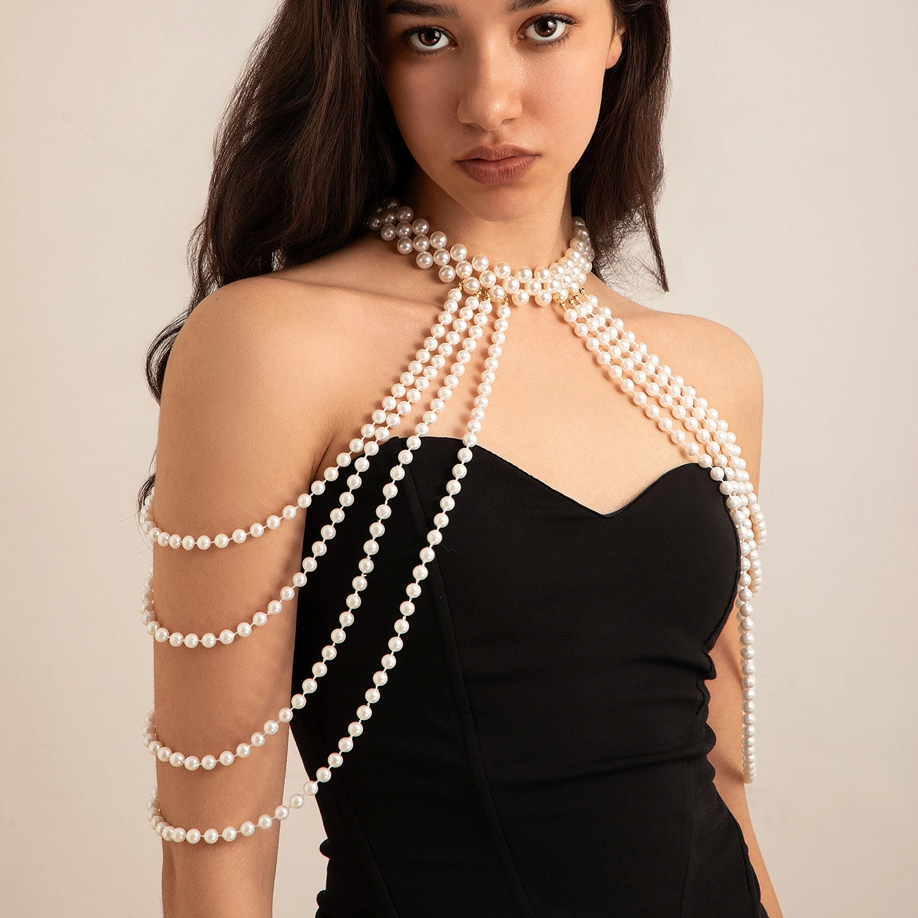 Bridal Tassel Imitation Pearl  - Body Jewelry In Bulk ulasan dan harga