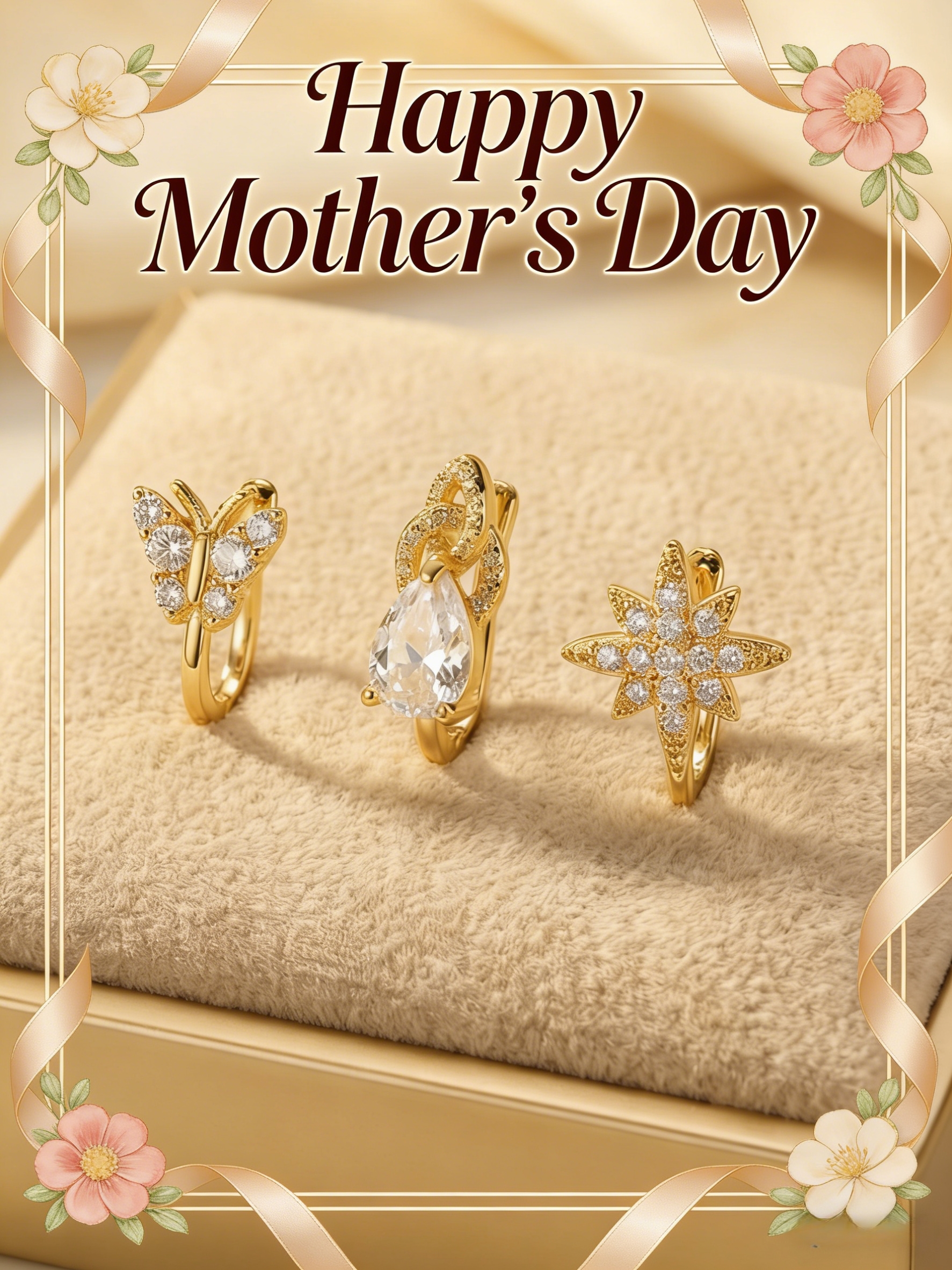 3-piece fashionable and elegan - Body Jewelry Materials ulasan dan harga