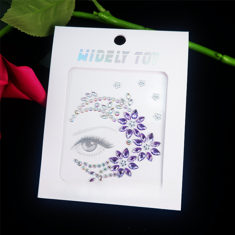 Acrylic Resin Face Gems Rhines - Body Jewelry Tattoo ulasan dan harga