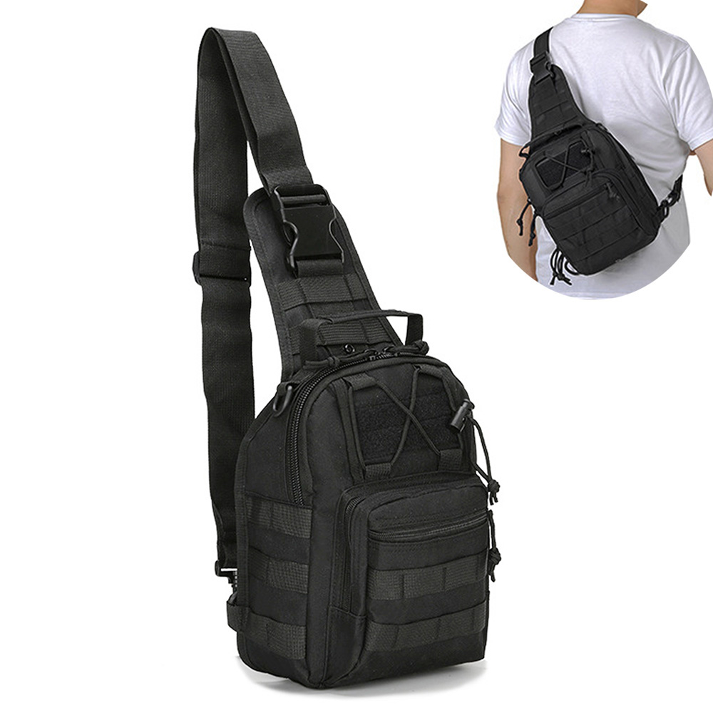 Men Cross body Sling Backpack  - Body Jewelry Holder ulasan dan harga