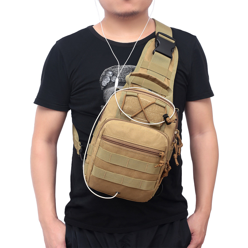 Men Cross body Sling Backpack  - Body Jewelry Holder ulasan dan harga