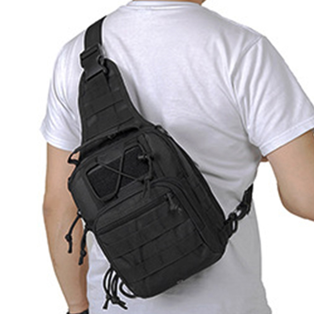 Men Cross body Sling Backpack  - Body Jewelry Holder ulasan dan harga