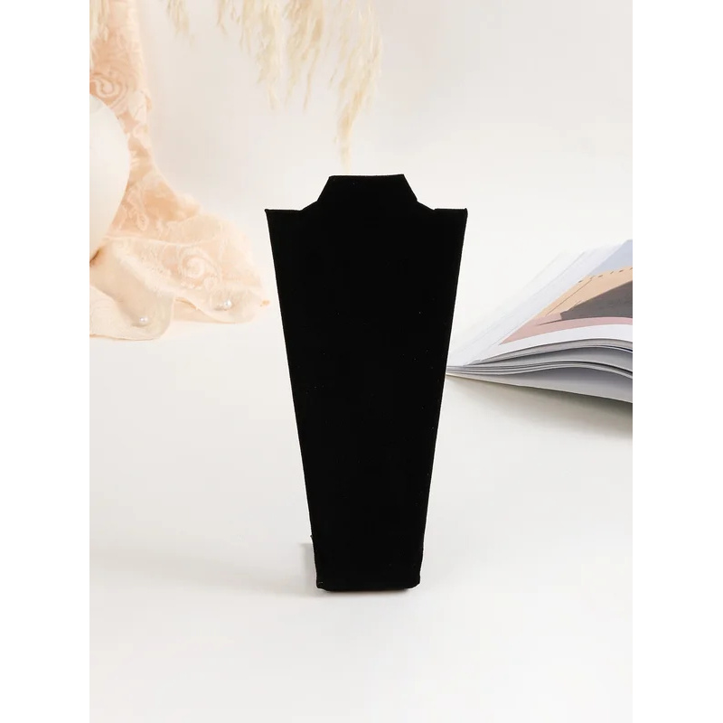 Velvet Necklace Display Stand, - Body Jewelry Holder ulasan dan harga