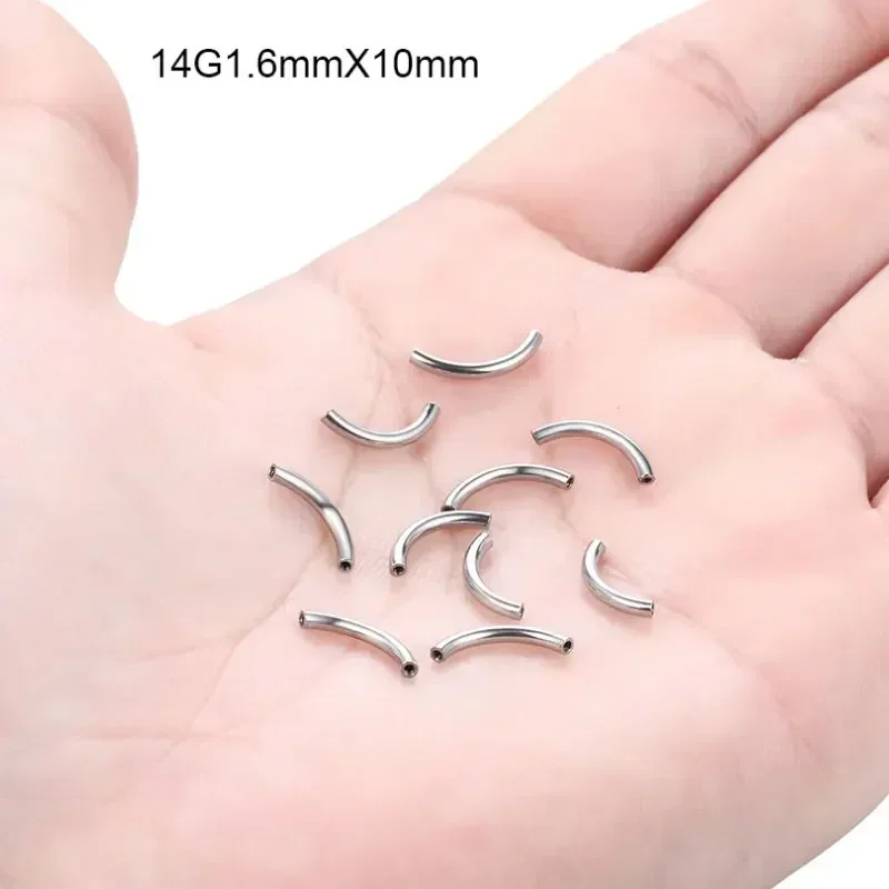 10 Pcs/Lot ASTM F136 Titanium  - Body Jewelry Internally Threaded ulasan dan harga