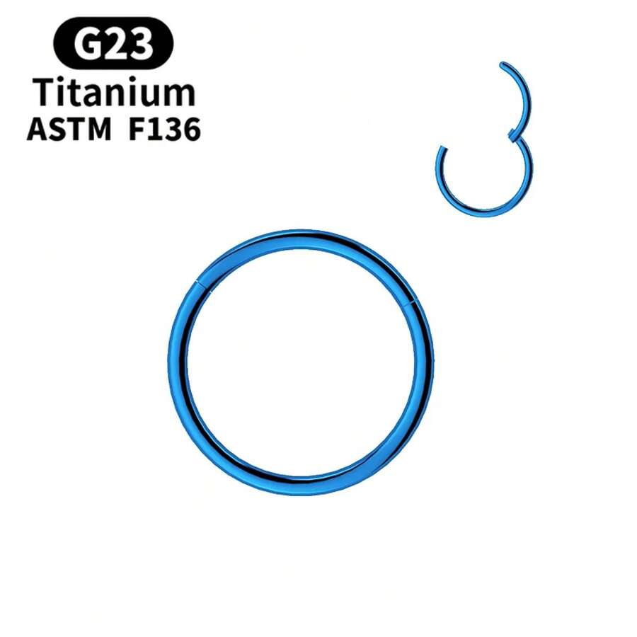 G23 Titanium Small Circle Nose - Body Jewelry Rings ulasan dan harga