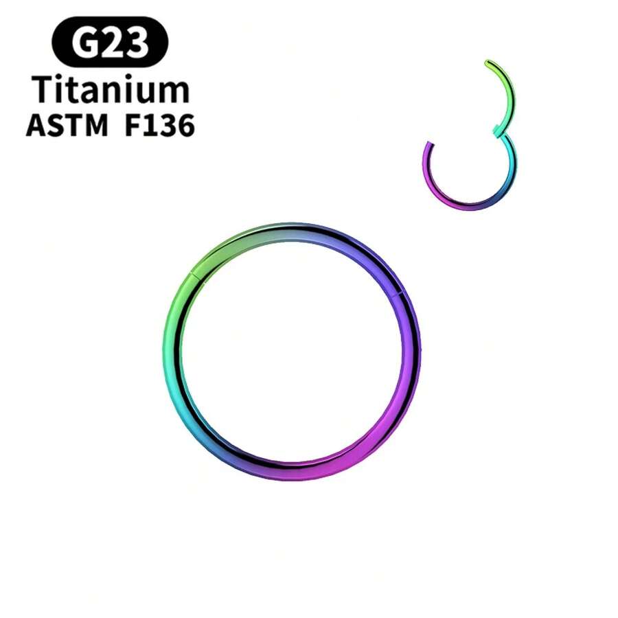 G23 Titanium Small Circle Nose - Body Jewelry Rings ulasan dan harga