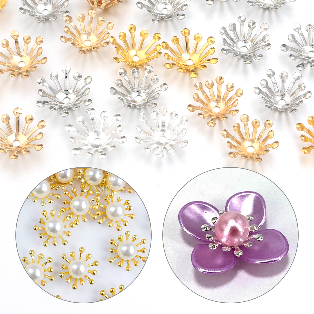 100Pcs Diameter 13MM Gold Colo - Body Jewelry Wholesale ulasan dan harga