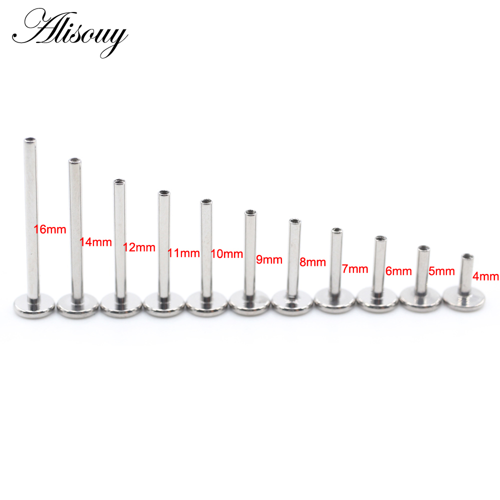 Alisouy 1PC G23 Titanium Inter - Body Jewelry Internally Threaded ulasan dan harga