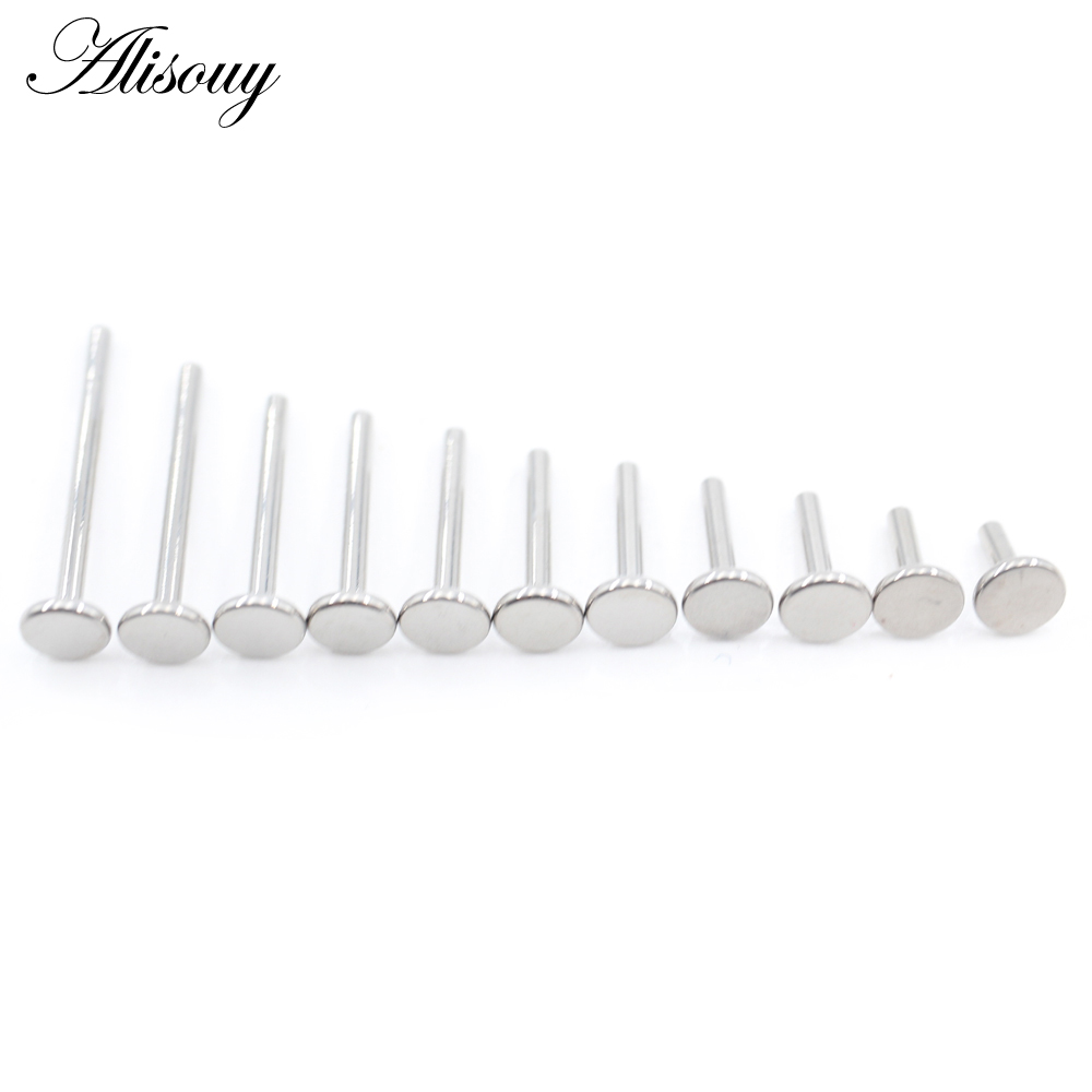 Alisouy 1PC G23 Titanium Inter - Body Jewelry Internally Threaded ulasan dan harga