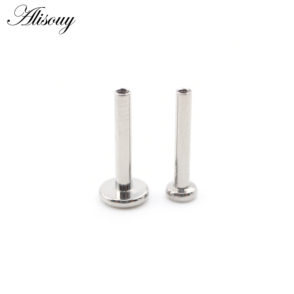 Alisouy 1PC G23 Titanium Inter - Body Jewelry Internally Threaded ulasan dan harga