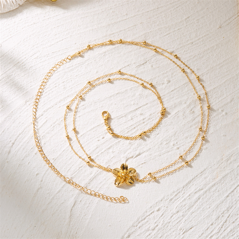 Simple Double Layers Belly Cha - Body Jewelry In Bulk ulasan dan harga
