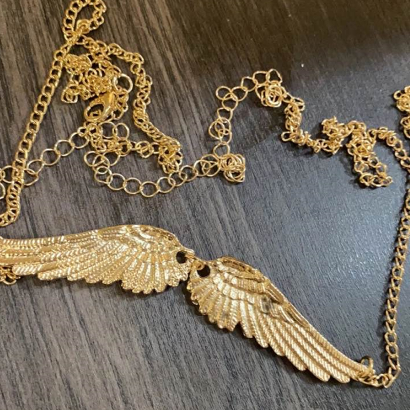 Double Layer Wings Angel Waist - Body Jewelry In Bulk ulasan dan harga