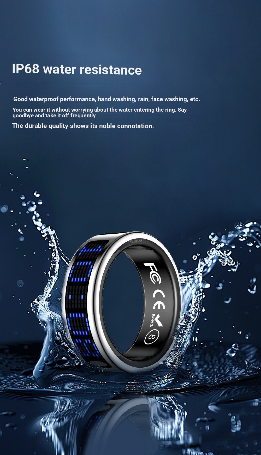 2026 Smart Ring Call ID Remind - Daith Heart Ring ulasan dan harga