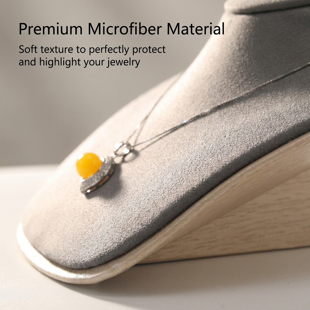 Microfiber Jewelry Display Set - Body Jewelry Holder ulasan dan harga