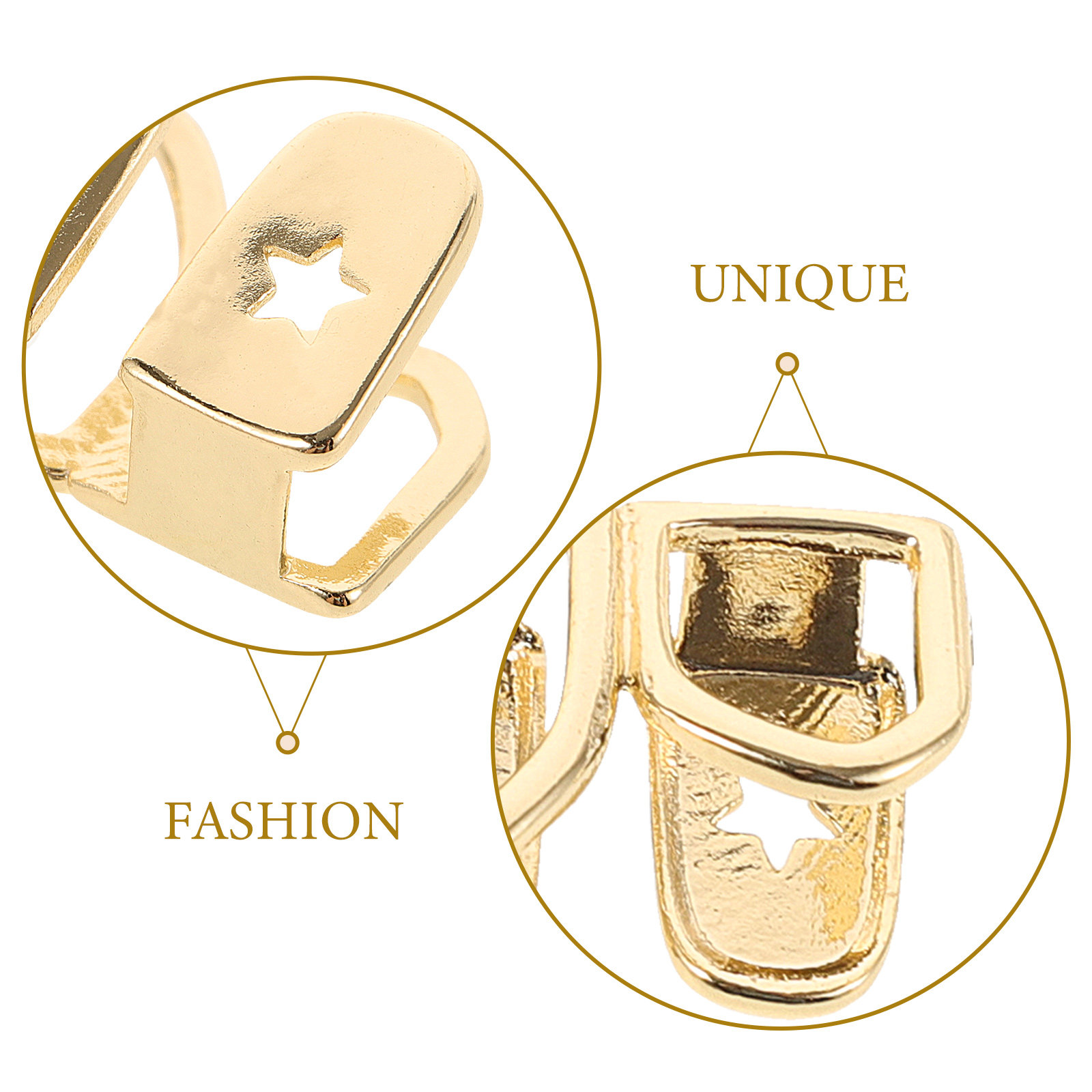 2Pcs Hip Hop Teeth Grills Copp - Body Jewelry Materials ulasan dan harga