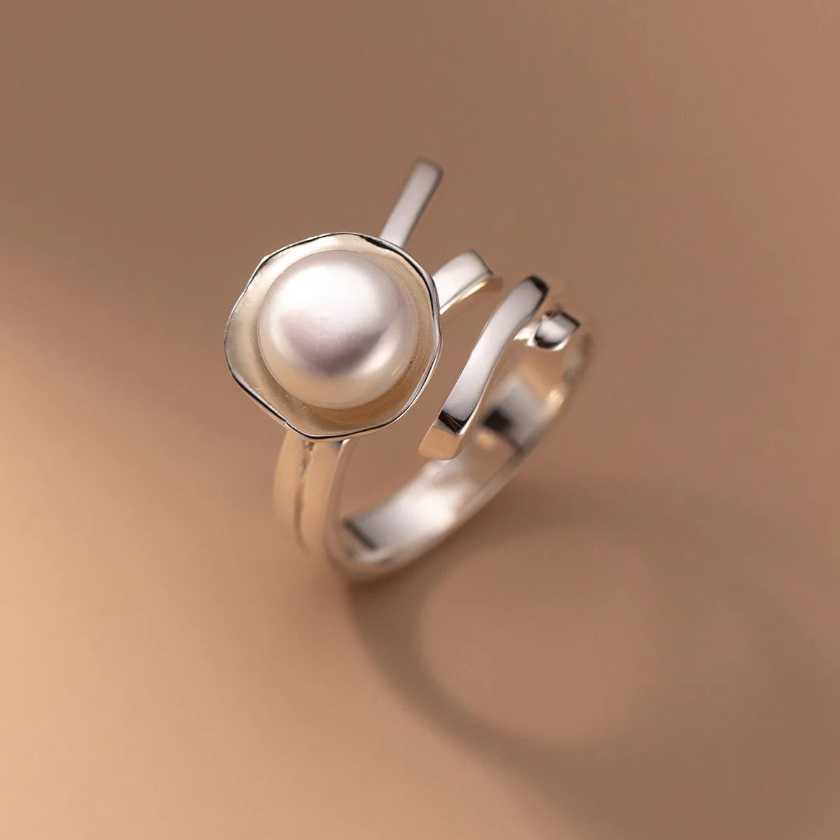 925 Sterling Silver Pearl Irre - Body Jewelry Wholesale ulasan dan harga